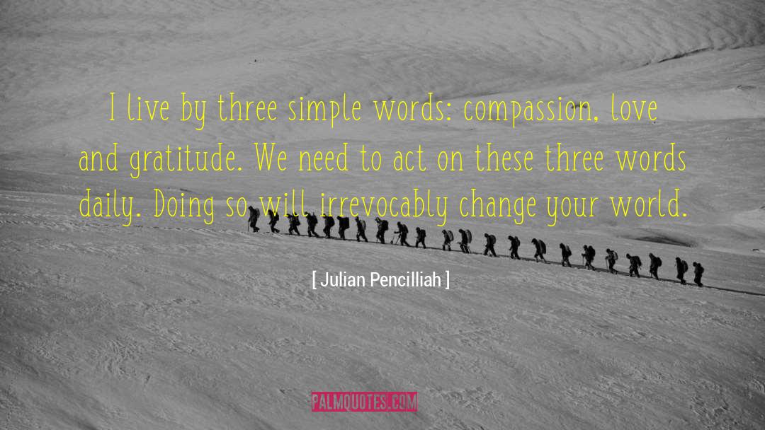 Feelings Change quotes by Julian Pencilliah