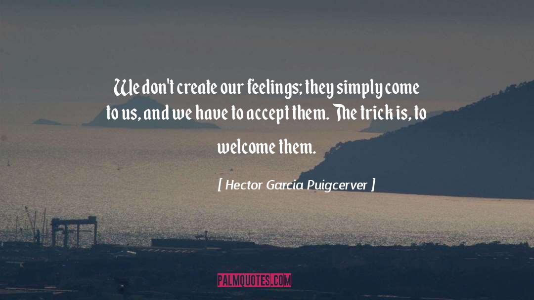 Feelings Come And Go quotes by Hector Garcia Puigcerver