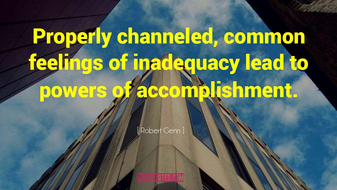Feelings Of Inadequacy quotes by Robert Genn