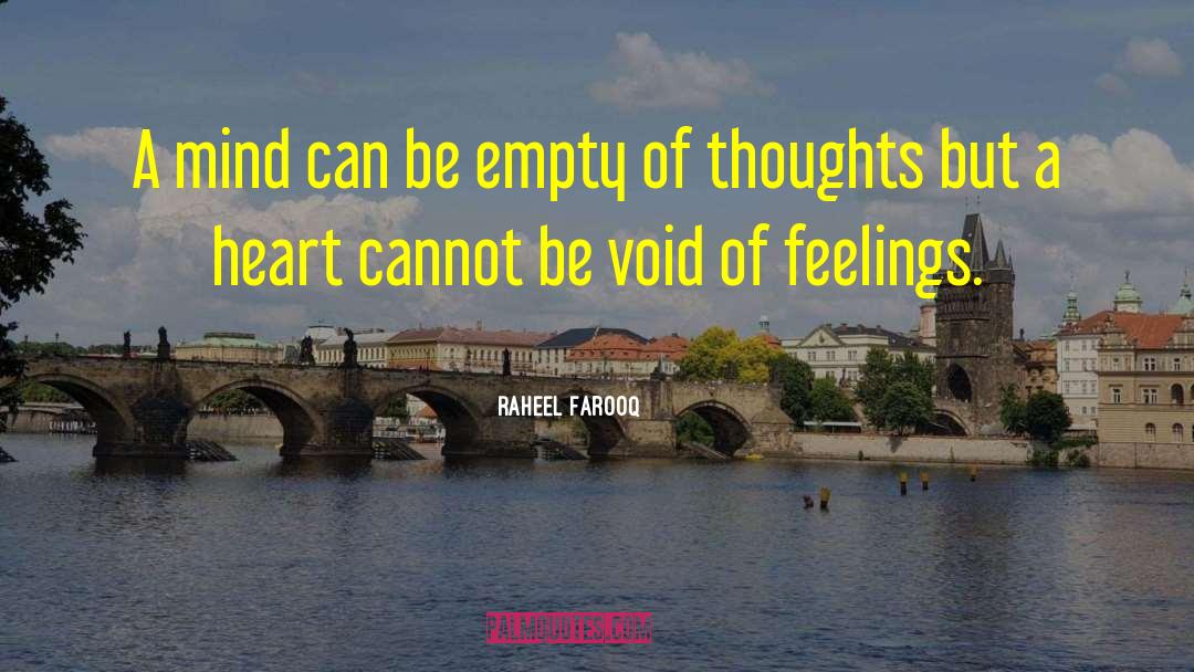 Feelings Of Nature quotes by Raheel Farooq
