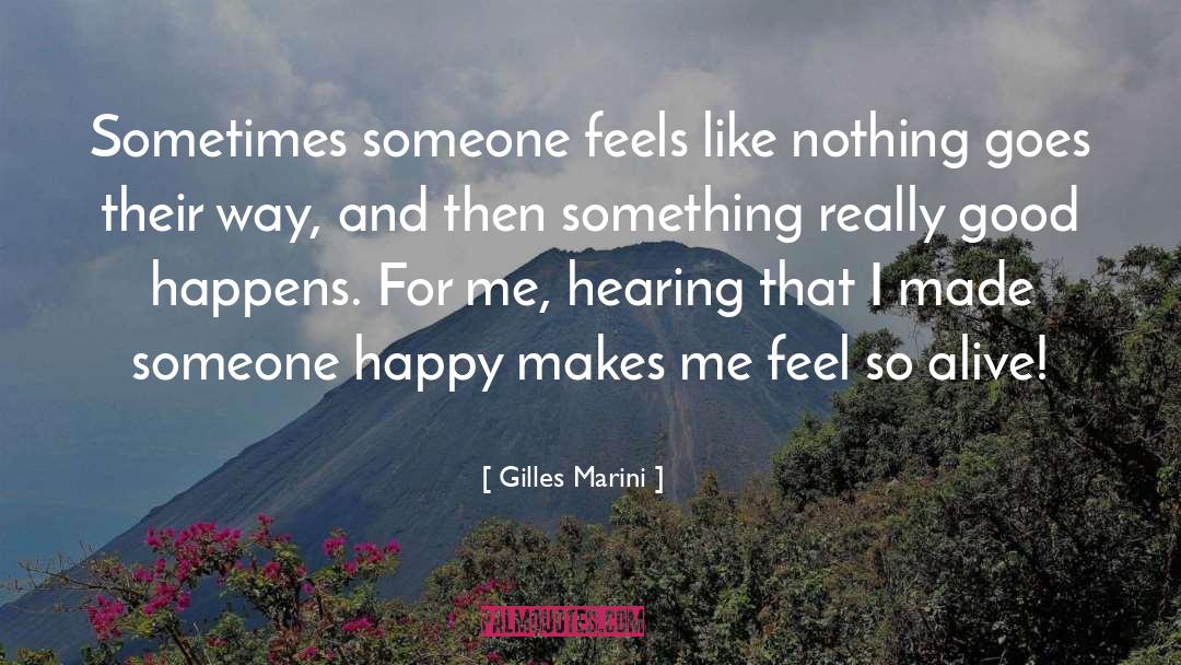 Feels quotes by Gilles Marini