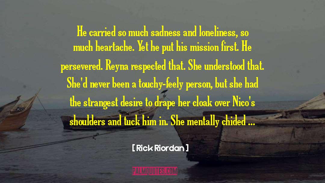 Feely quotes by Rick Riordan