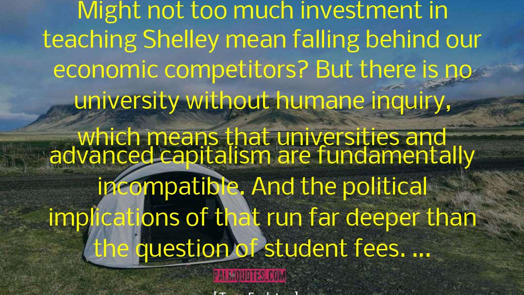 Fees quotes by Terry Eagleton