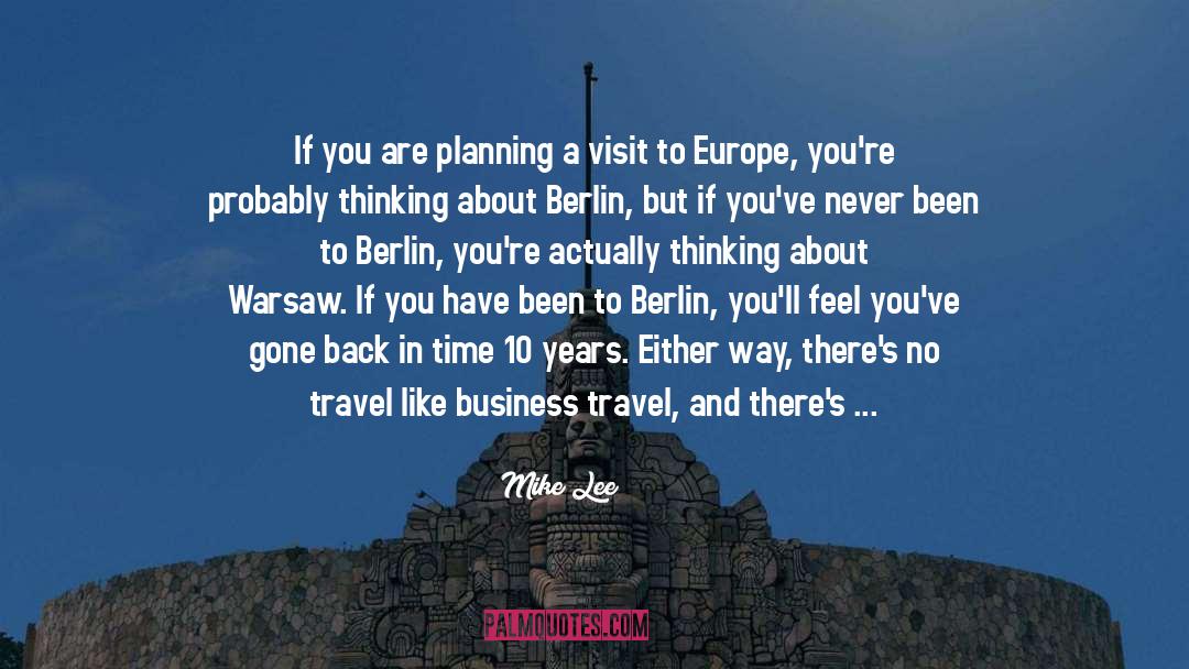 Feet And Travel quotes by Mike Lee