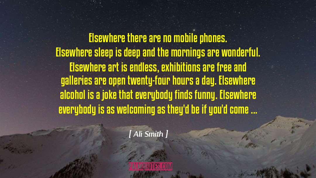 Feet And Travel quotes by Ali Smith
