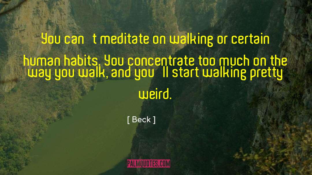 Feet And Walking quotes by Beck