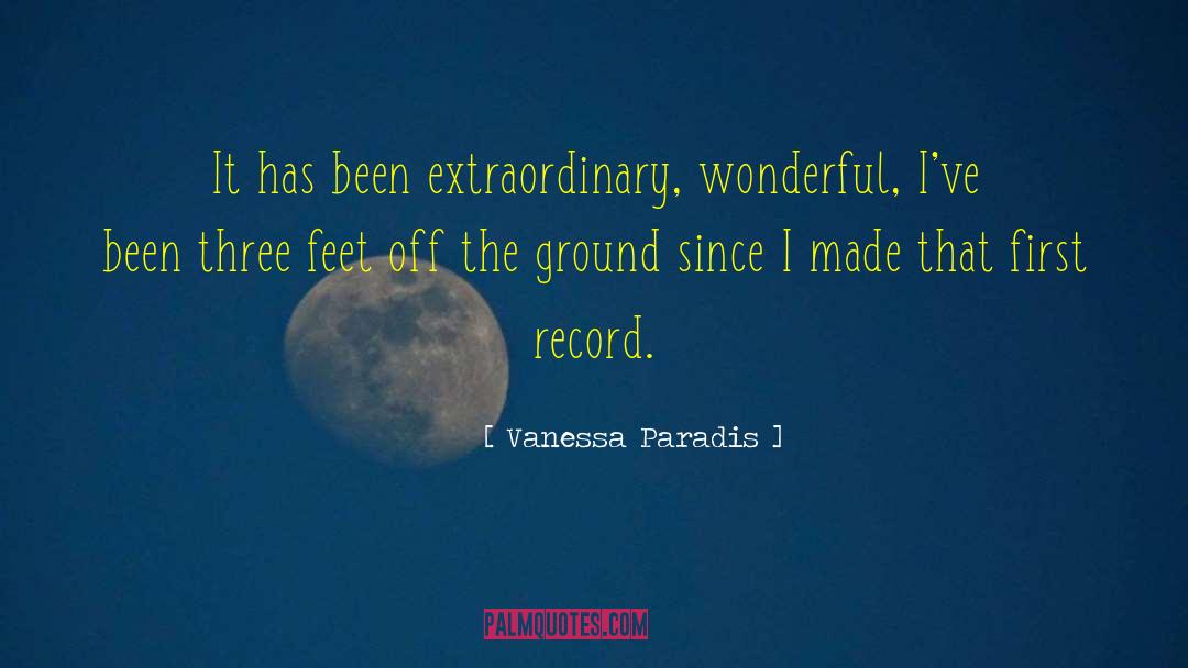 Feet Off The Ground quotes by Vanessa Paradis