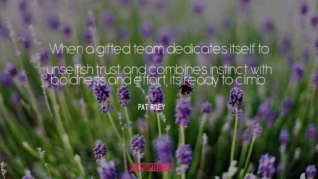 Feighan Team quotes by Pat Riley