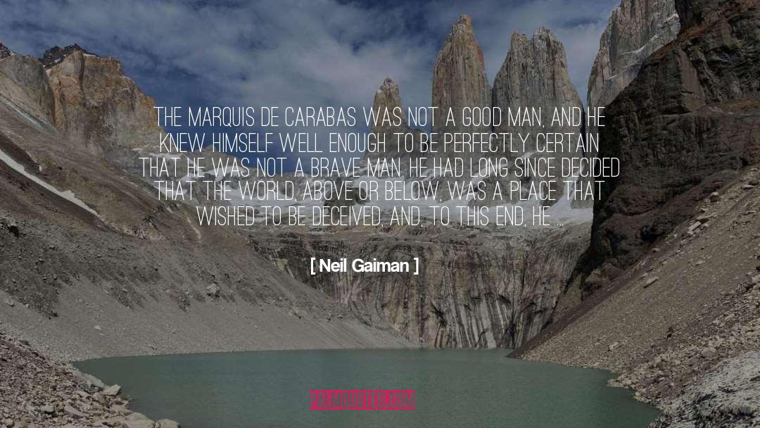 Feigning quotes by Neil Gaiman