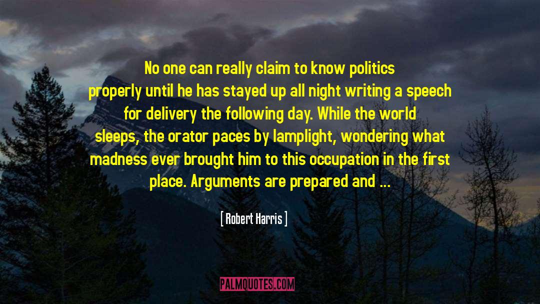 Feigning quotes by Robert Harris