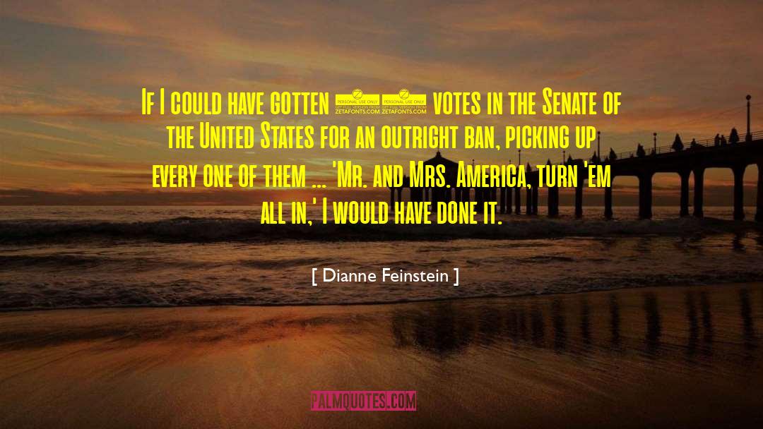 Feinstein Murkowski quotes by Dianne Feinstein