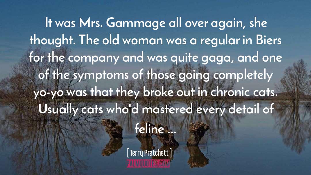 Feline quotes by Terry Pratchett