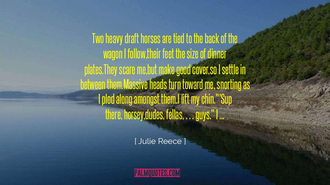 Fellas quotes by Julie Reece