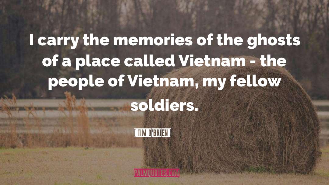 Fellow Soldiers quotes by Tim O'Brien