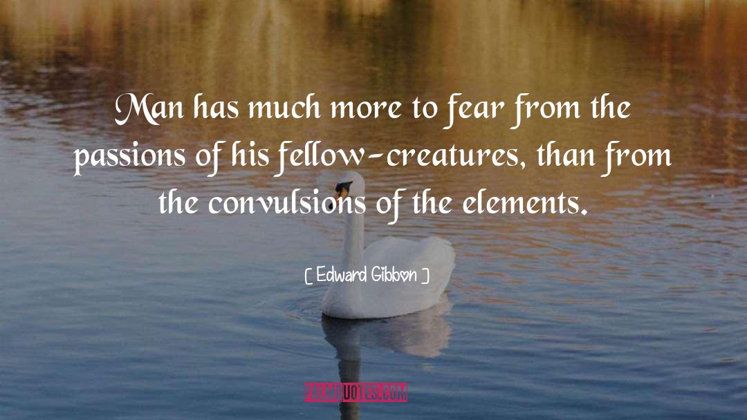 Fellow Sufferers quotes by Edward Gibbon