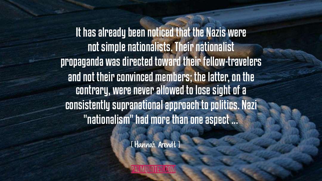 Fellow Travelers quotes by Hannah Arendt