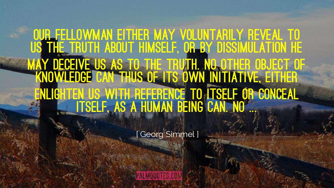Fellowman quotes by Georg Simmel