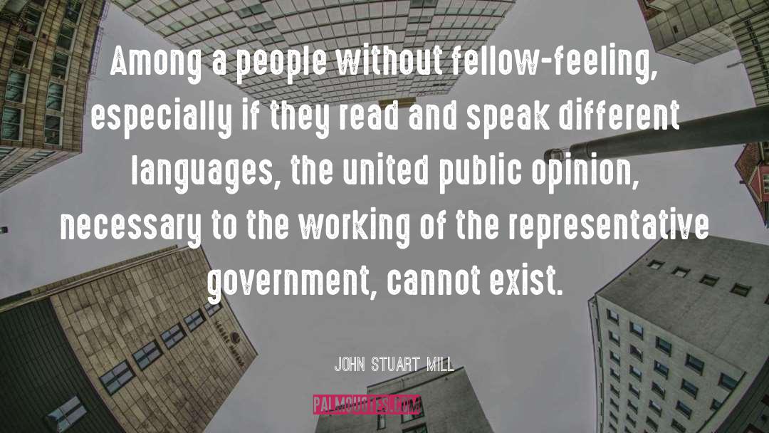 Fellows quotes by John Stuart Mill