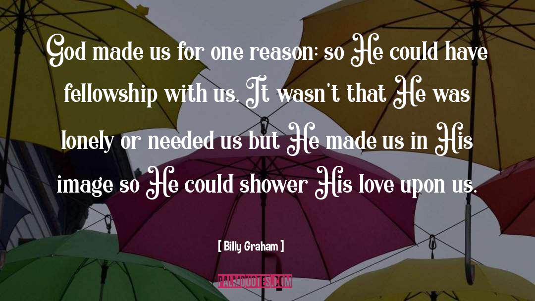 Fellowship quotes by Billy Graham