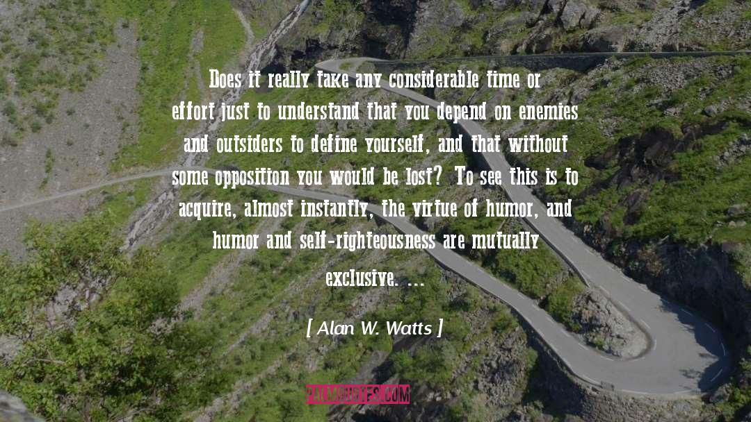 Felon Disenfranchisement quotes by Alan W. Watts