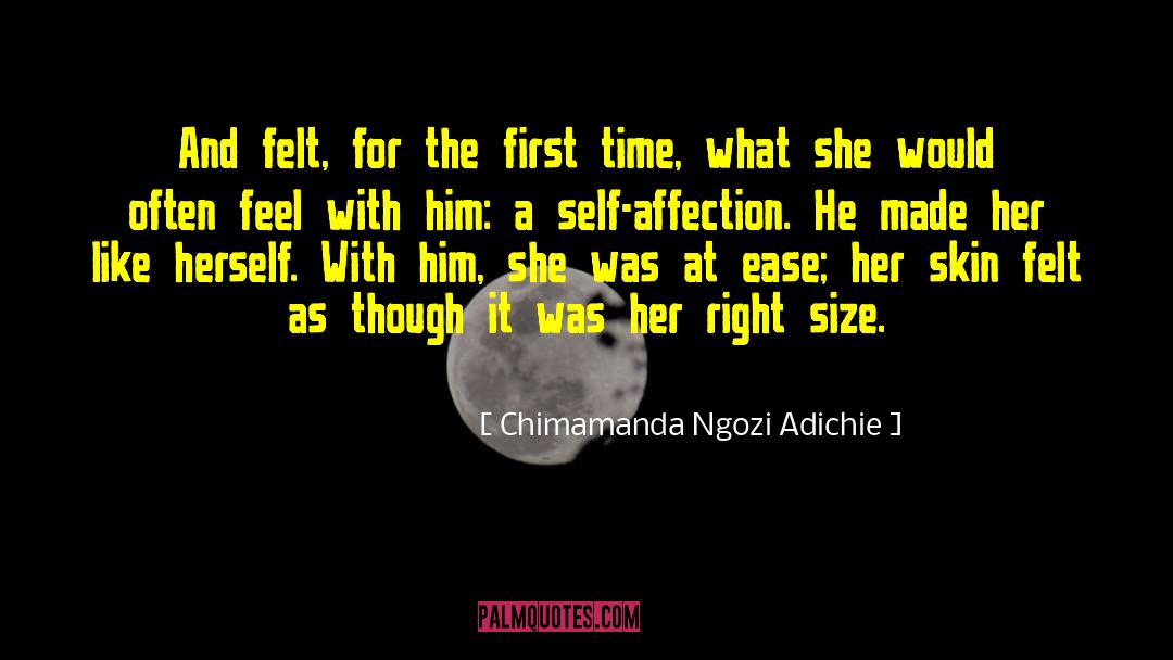 Felt For Furniture quotes by Chimamanda Ngozi Adichie
