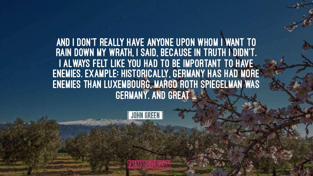 Felt quotes by John Green