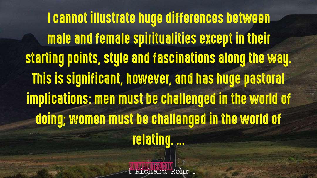 Female Agency quotes by Richard Rohr