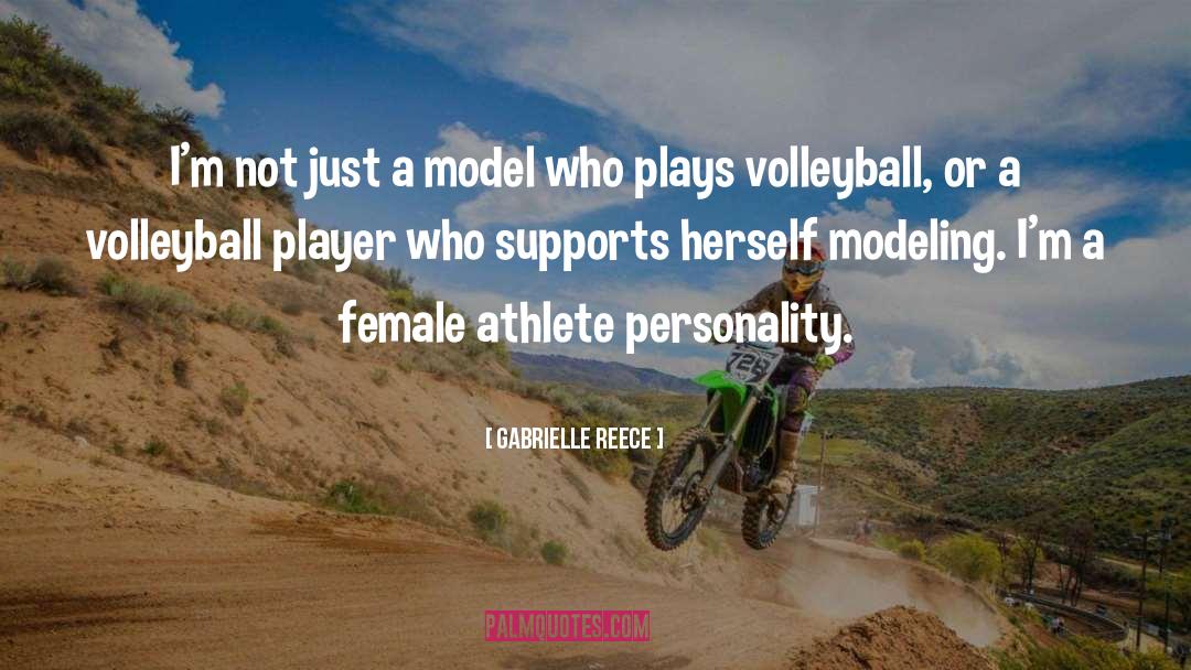 Female Athlete quotes by Gabrielle Reece