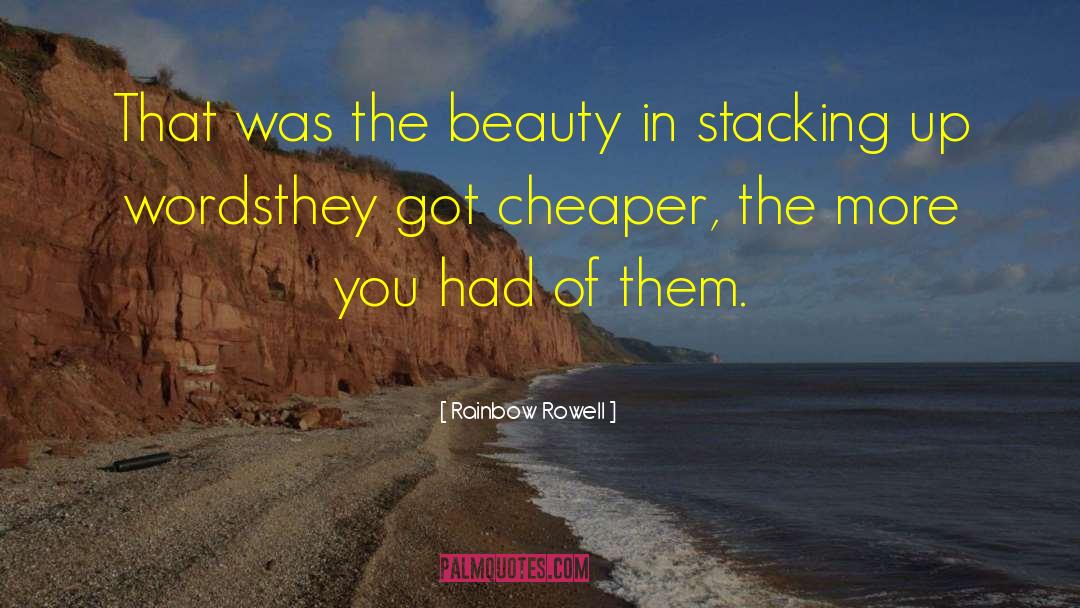 Female Beauty quotes by Rainbow Rowell