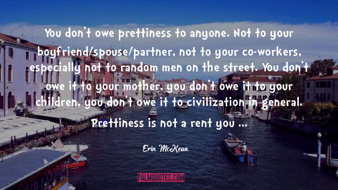 Female Beauty quotes by Erin McKean
