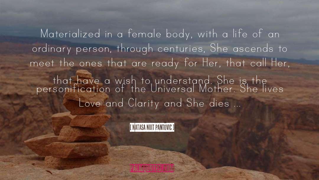 Female Body quotes by Natasa Nuit Pantovic