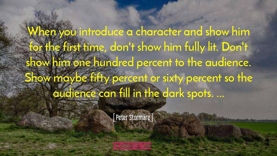 Female Character quotes by Peter Stormare