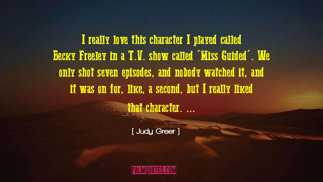 Female Character quotes by Judy Greer