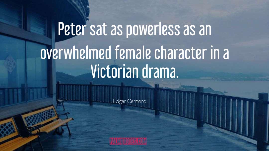 Female Character quotes by Edgar Cantero