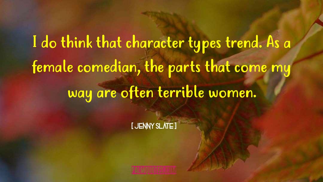 Female Comedian quotes by Jenny Slate