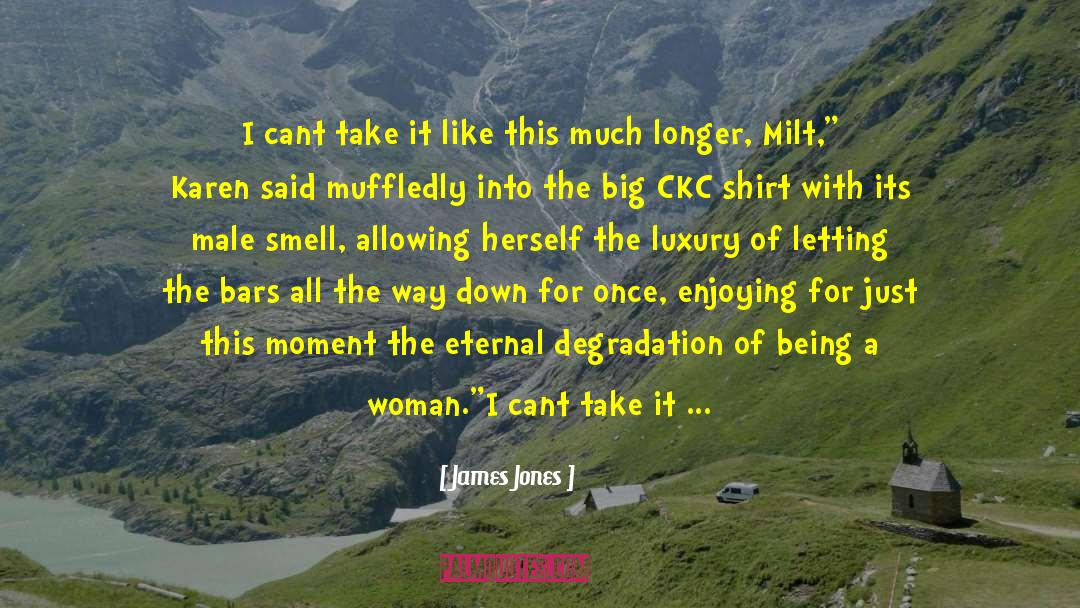 Female Degradation quotes by James Jones