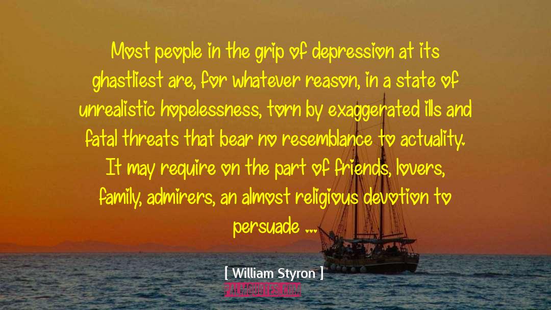 Female Depression quotes by William Styron