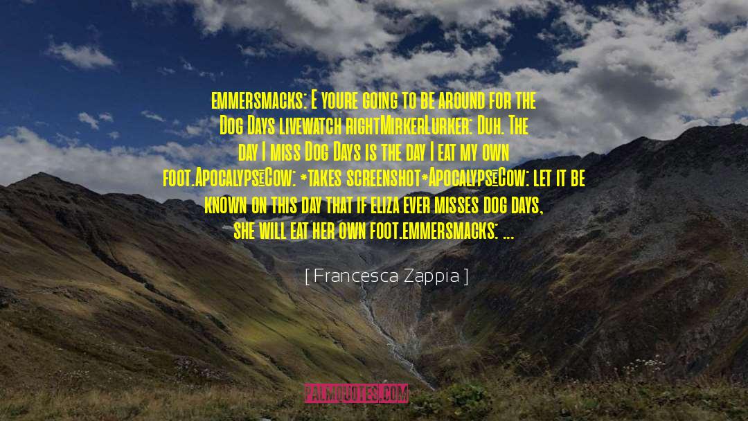 Female Dog quotes by Francesca Zappia