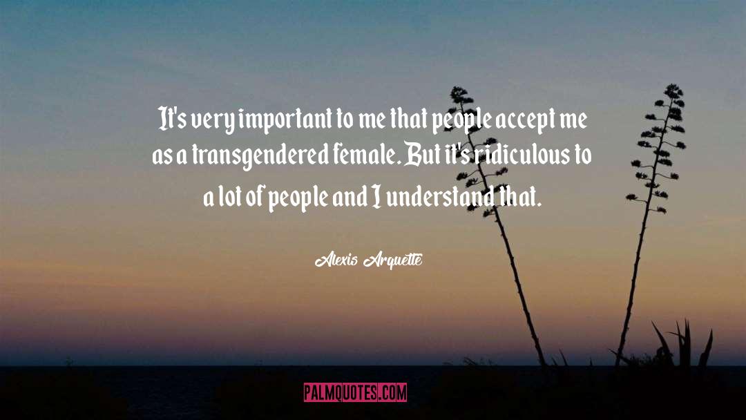 Female Empowerment quotes by Alexis Arquette