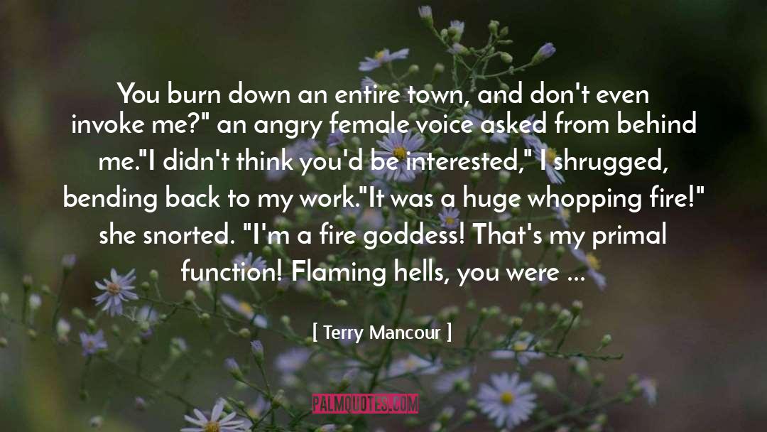 Female Entrepreneurship quotes by Terry Mancour