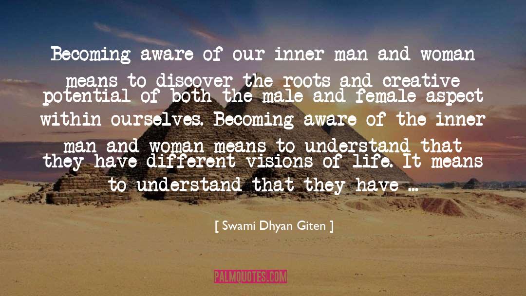 Female Fighter quotes by Swami Dhyan Giten