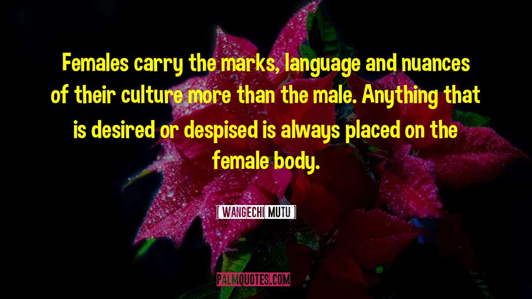 Female Identification quotes by Wangechi Mutu