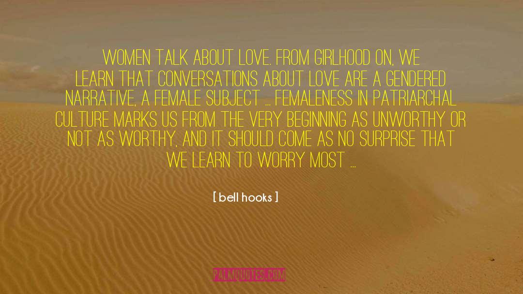 Female Insecurity quotes by Bell Hooks