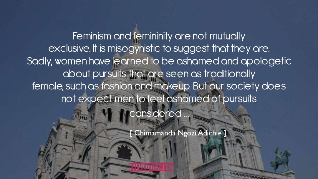 Female Insecurity quotes by Chimamanda Ngozi Adichie