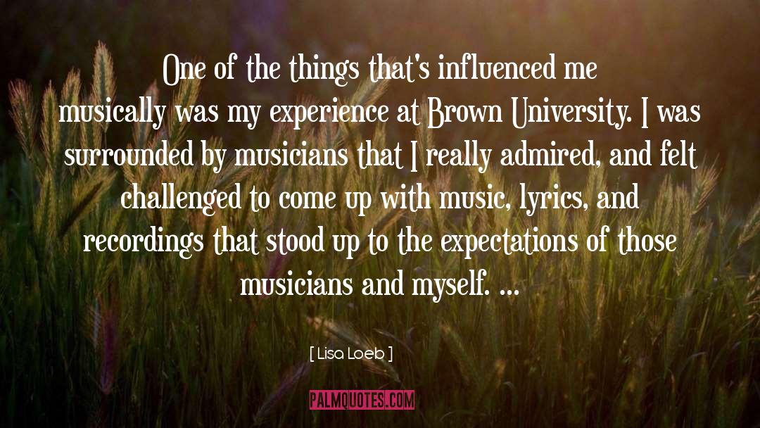 Female Musicians quotes by Lisa Loeb