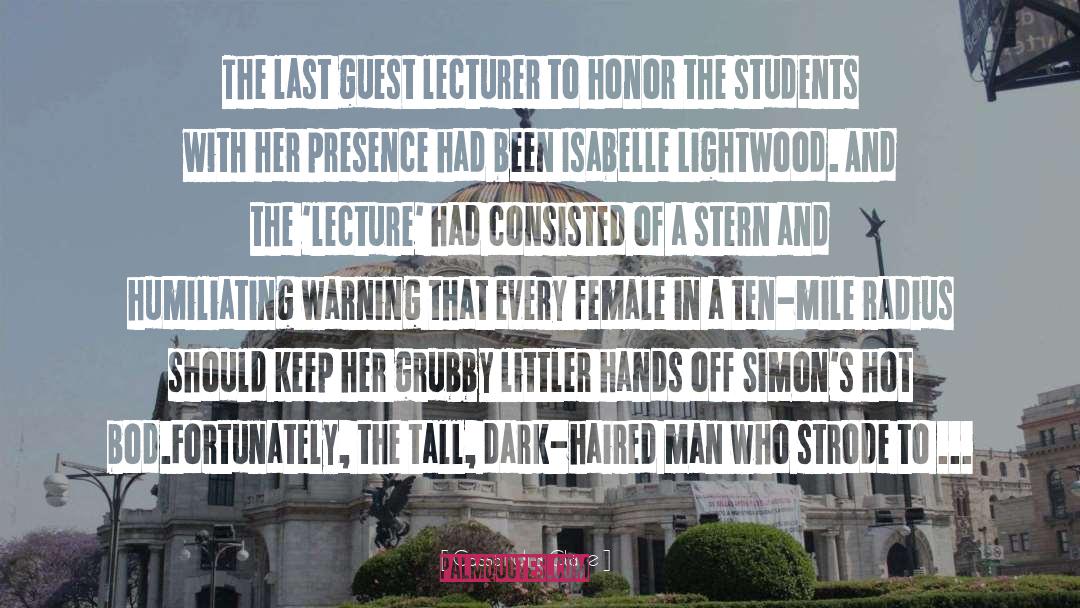 Female Ordination quotes by Cassandra Clare