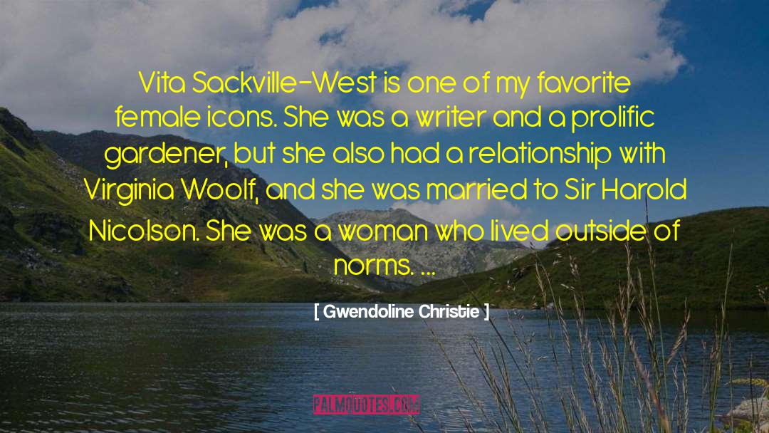 Female Ordination quotes by Gwendoline Christie