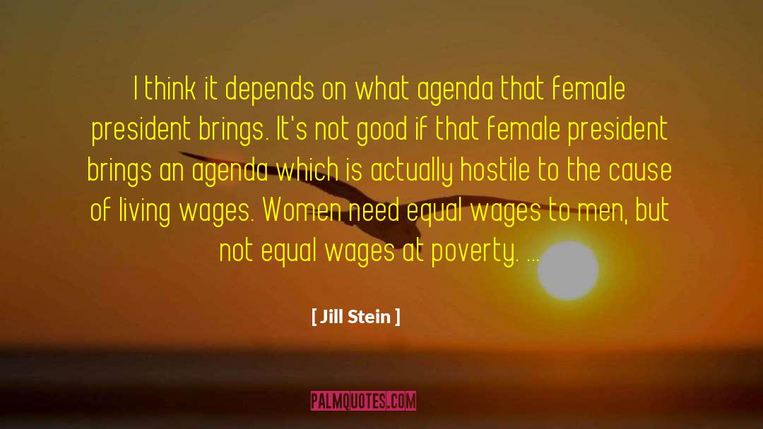 Female President quotes by Jill Stein