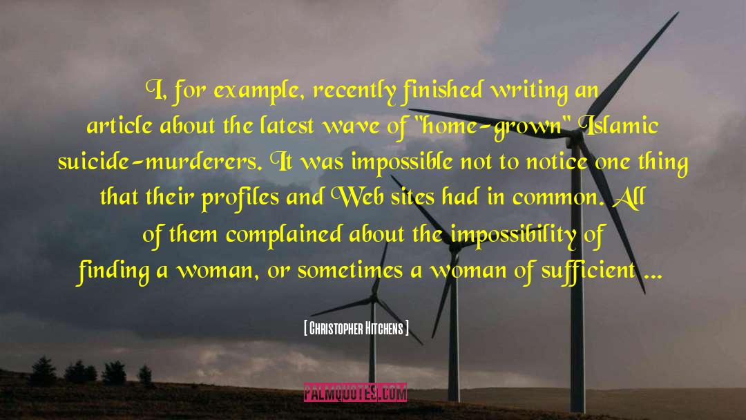 Female Rights quotes by Christopher Hitchens