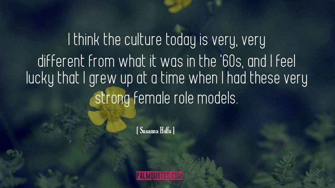 Female Roles quotes by Susanna Hoffs